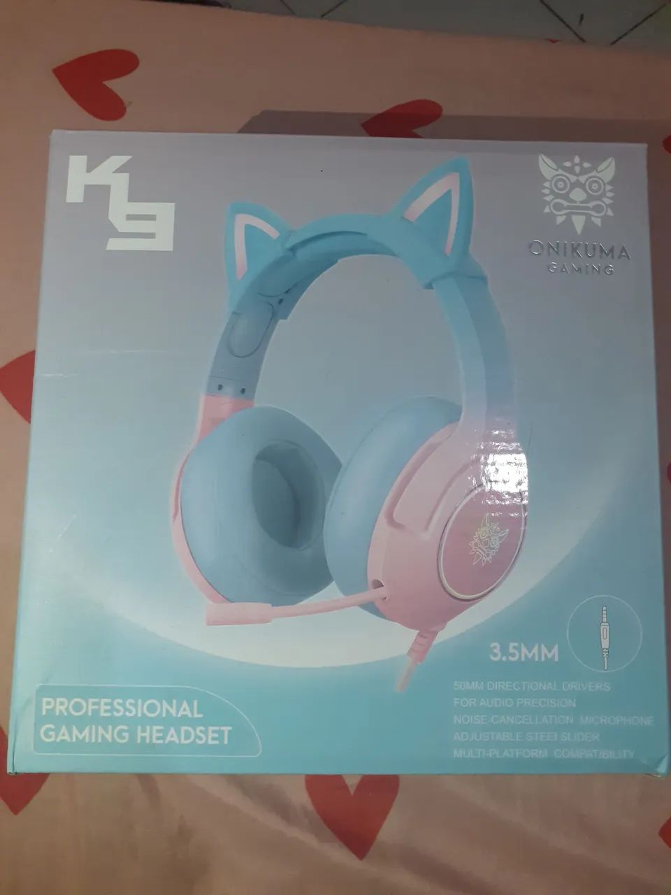 Headset Gamer Onkuma com Microfone - Conforto e Qualidade