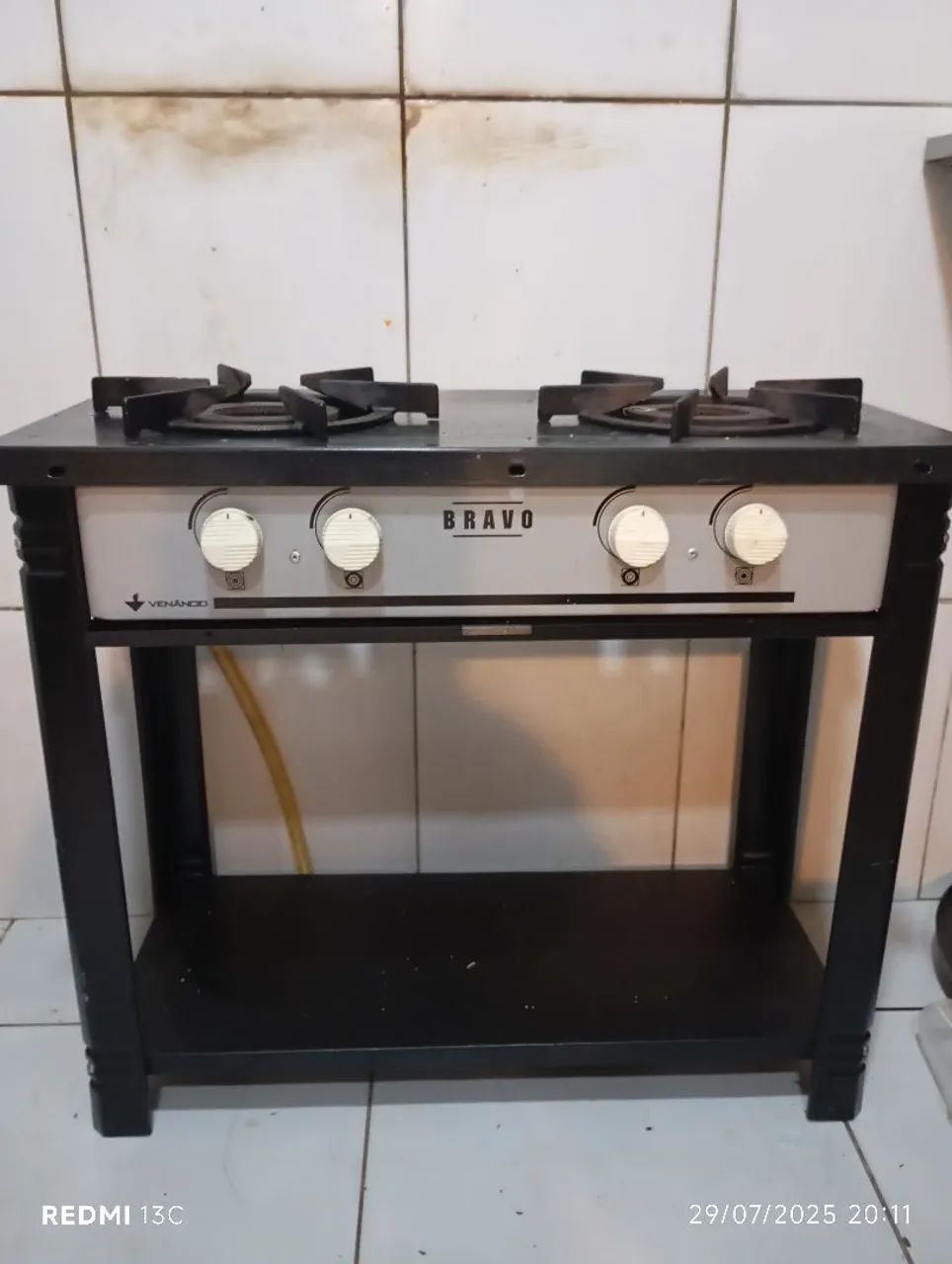 Fogão Bravo 2 bocas BRAVO