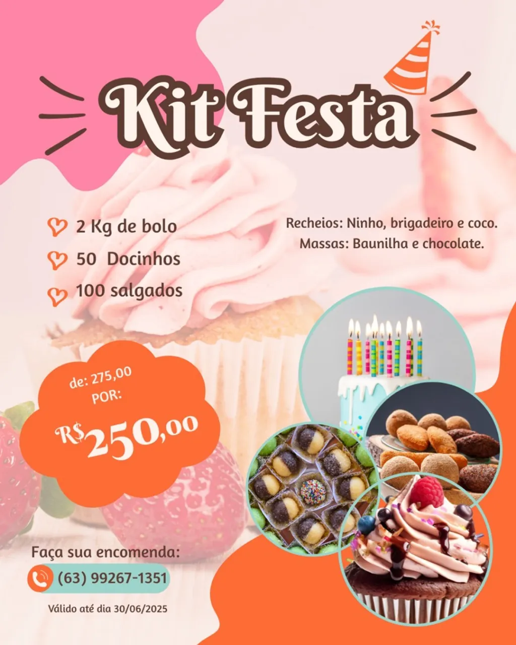 Encomenda de Bolos confeitados- Personalizados 