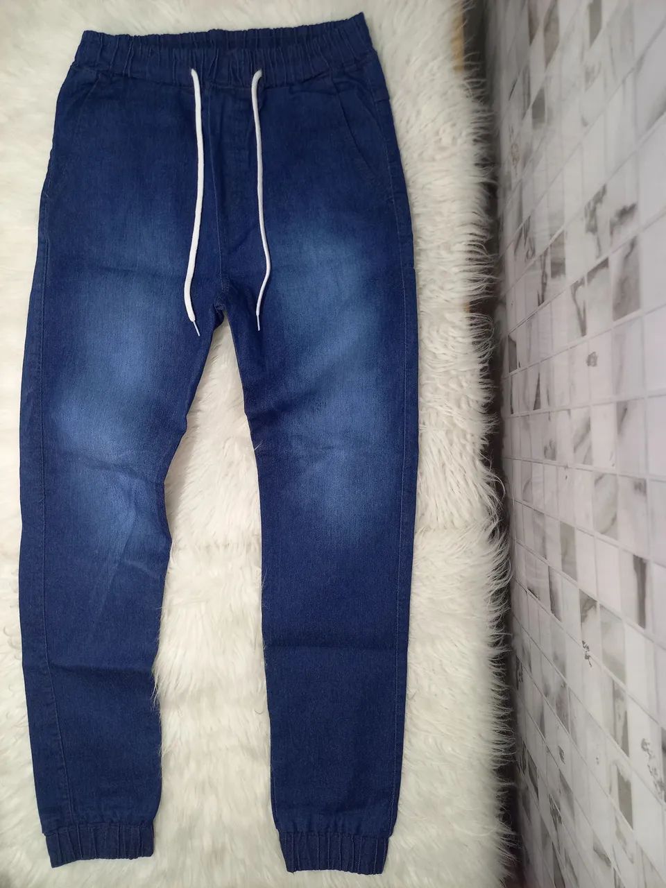 Calça Jogger Jeans C/Punho Elástico. - Foto 3
