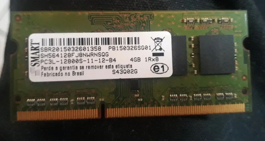 memoria 4gb ddr3 para notebook