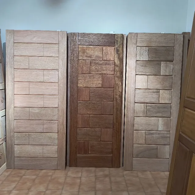 PORTA TIJOLÃO DE MADEIRA MACIÇA