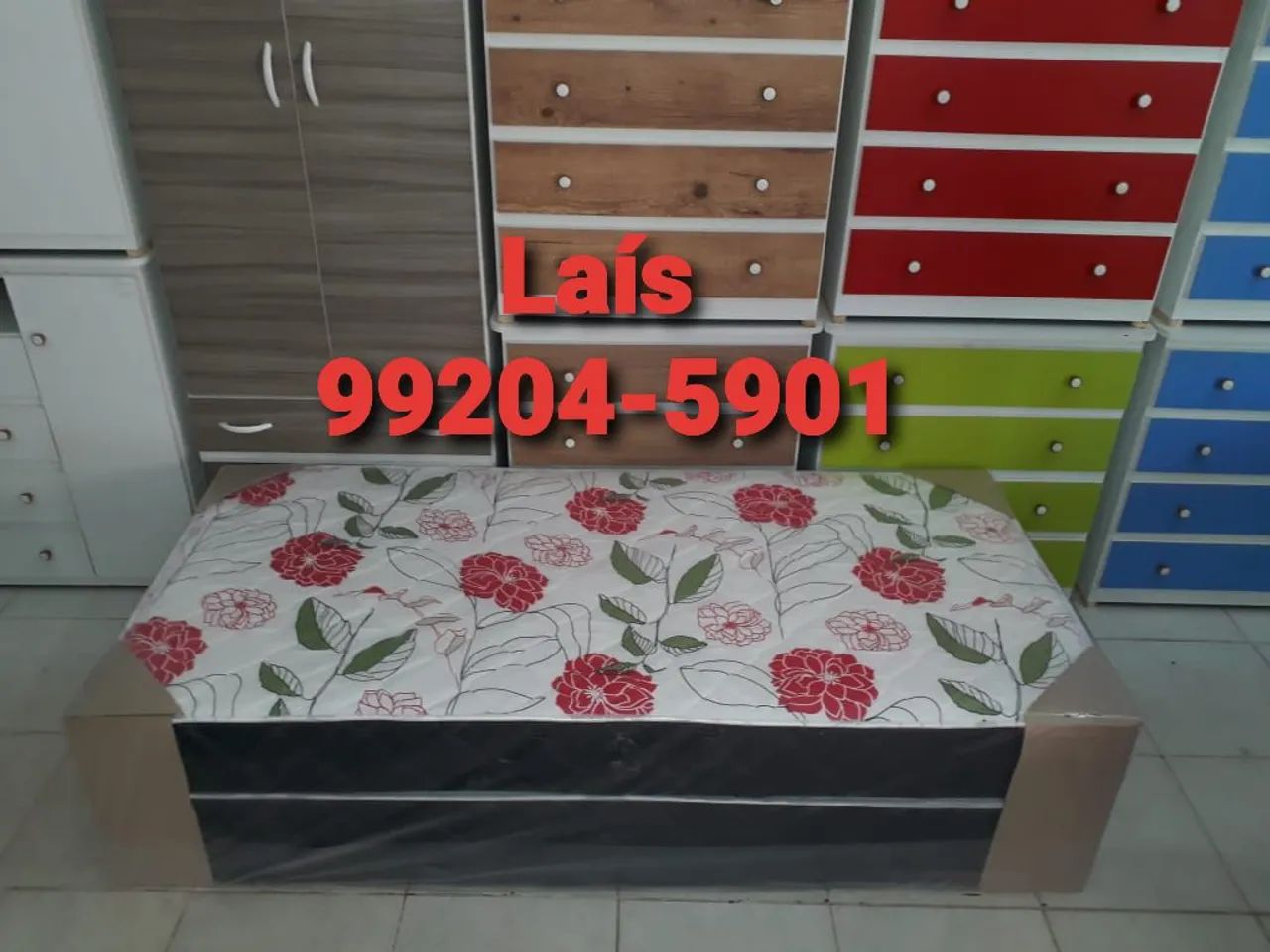 Cama Box de solteiro-017