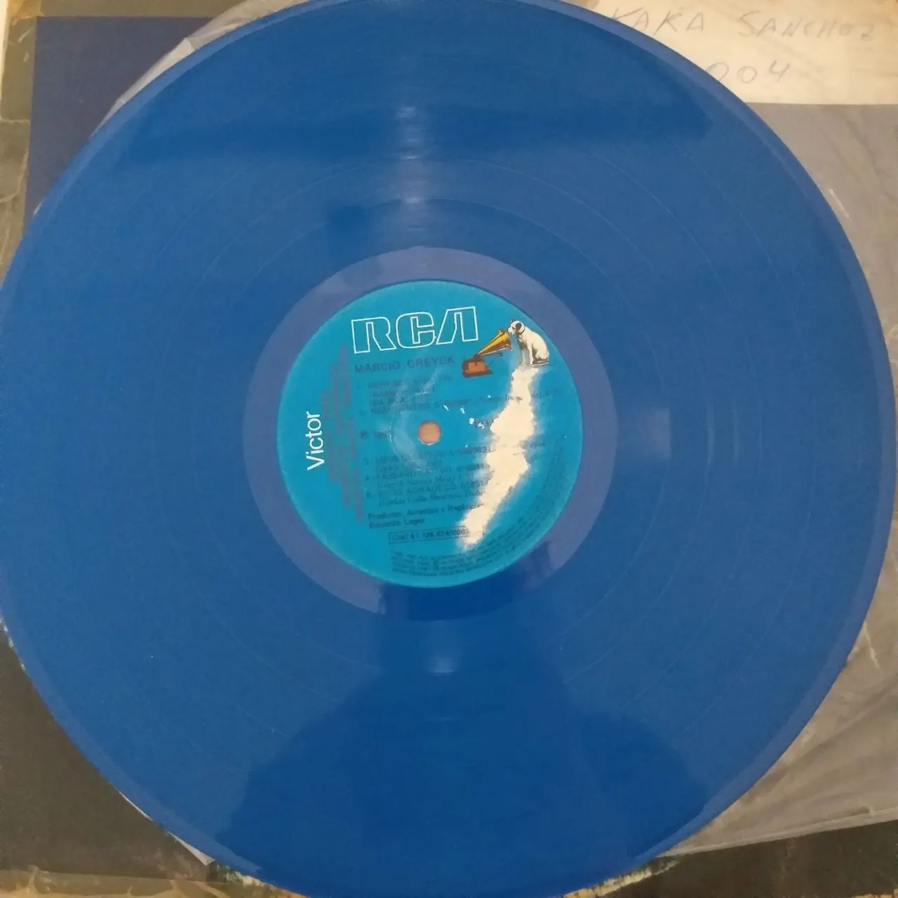 Disco de Vinil Márcio Greck Canção Eu te agradeço - Foto 3