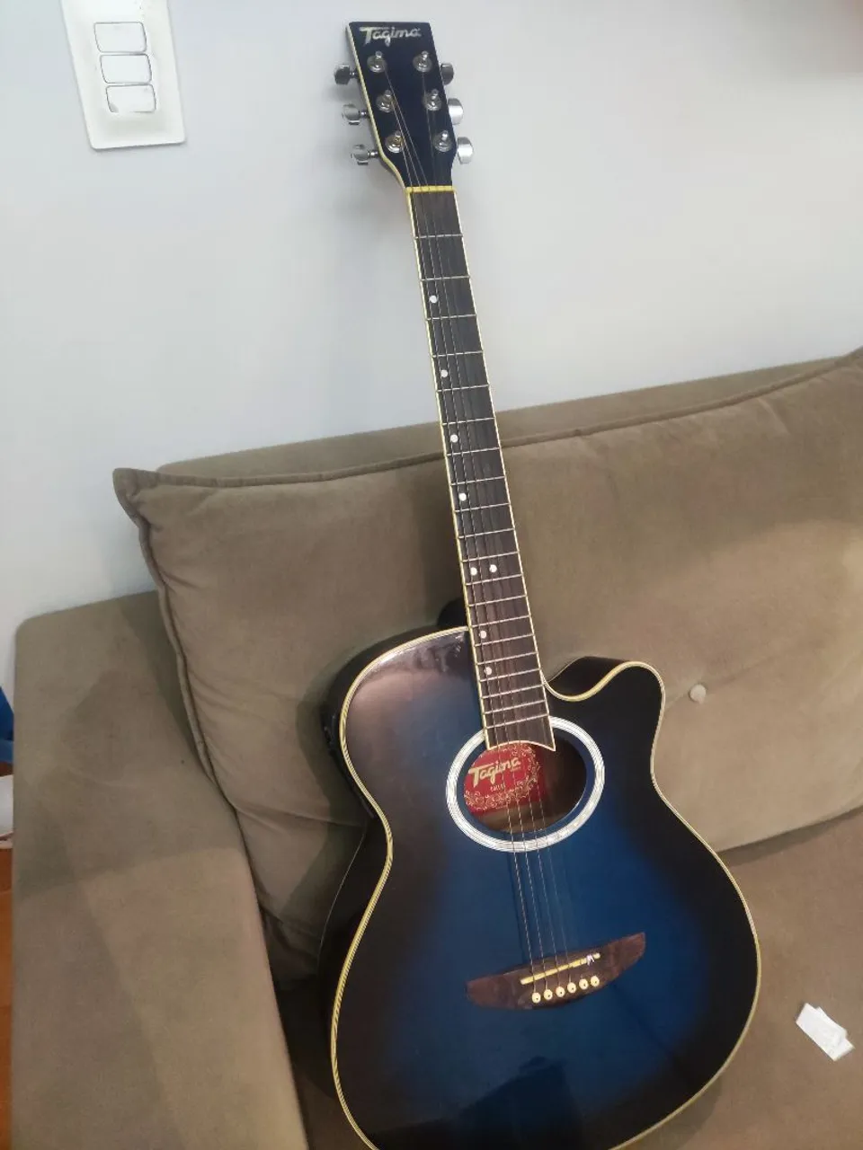 Violão Tagima Azul - Dallas aço