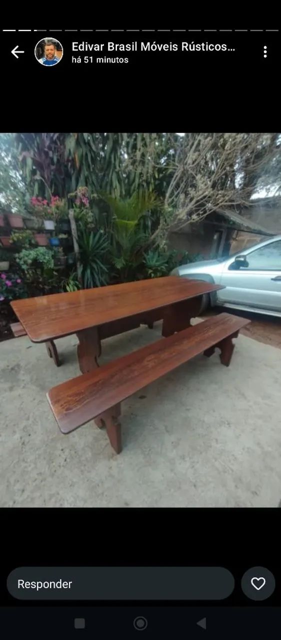 "Bancos Confortáveis e Versáteis para Sua Mesa e Espaços" - Foto 2