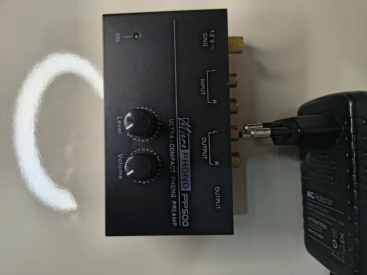 Pre amp phono toca discos