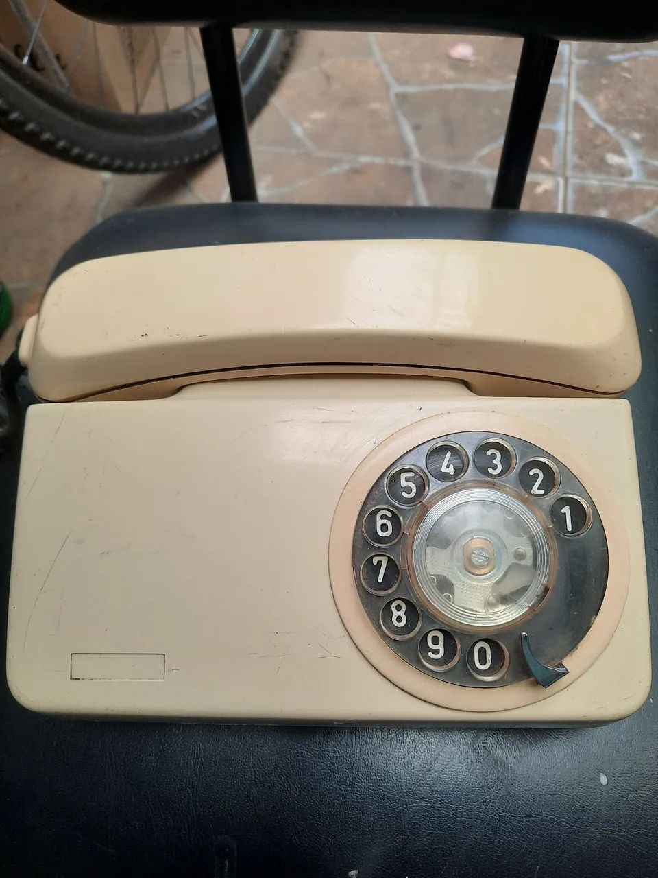 Telefone Fixo Vintage com Discagem Rotativa - Foto 3