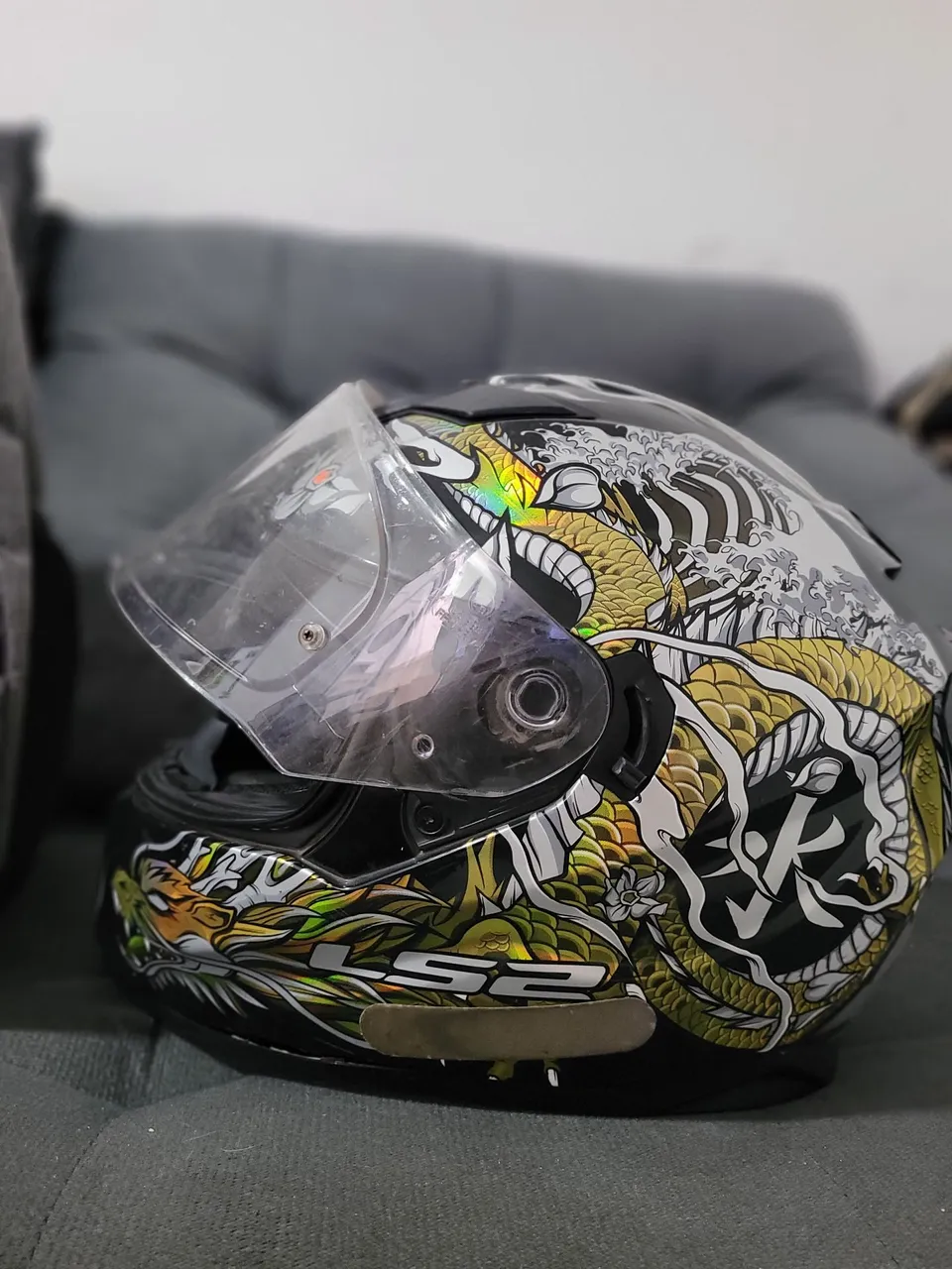 CAPACETE LS2 FF320 - EDIÇÃO ESPECIAL WARRIOR