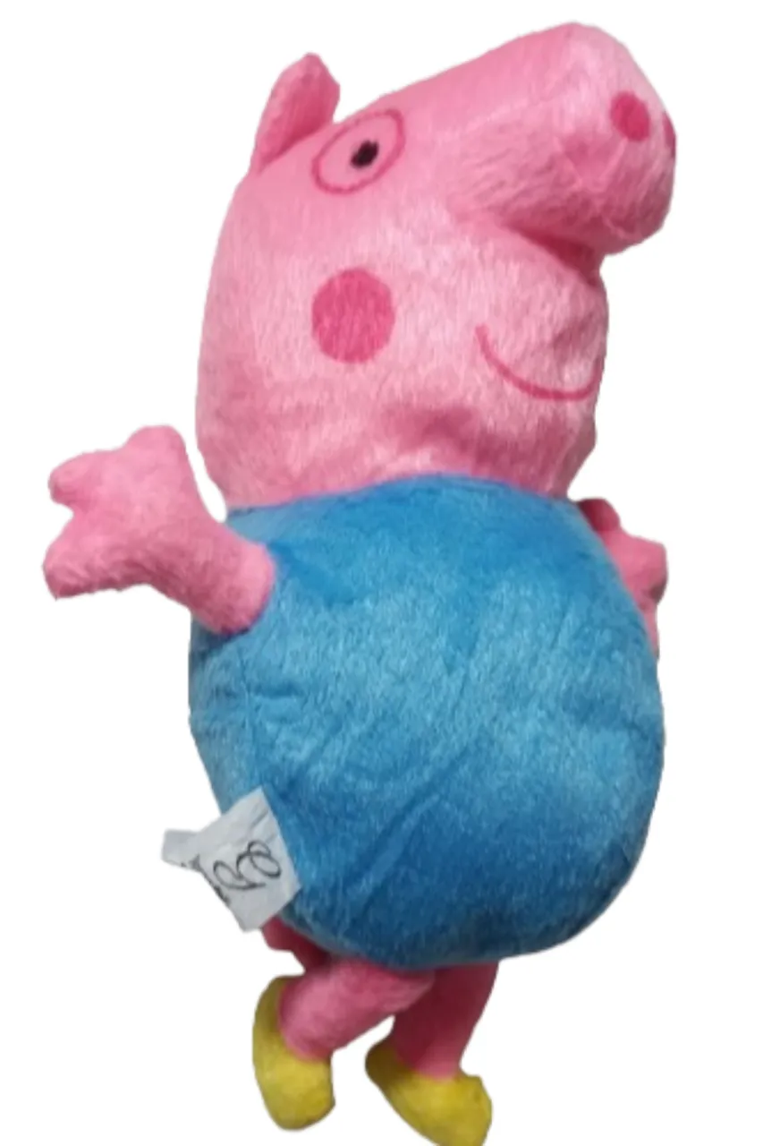 Pelucia Peppa Rosa/Azul 25 cm Cartoon