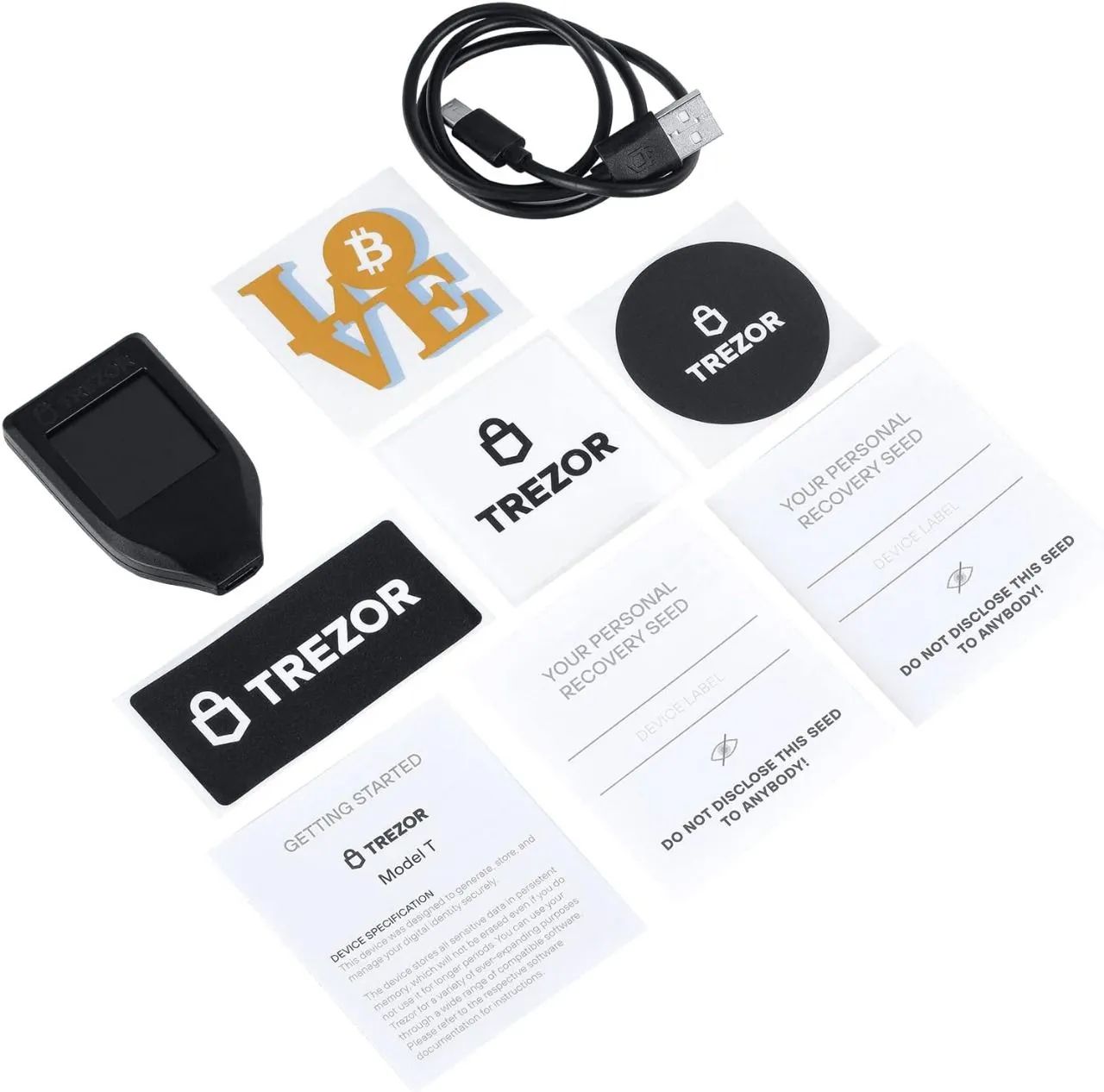Trezor Model T - Hardware Wallet - NOVA/LACRADA !NOVA/ - Foto 5