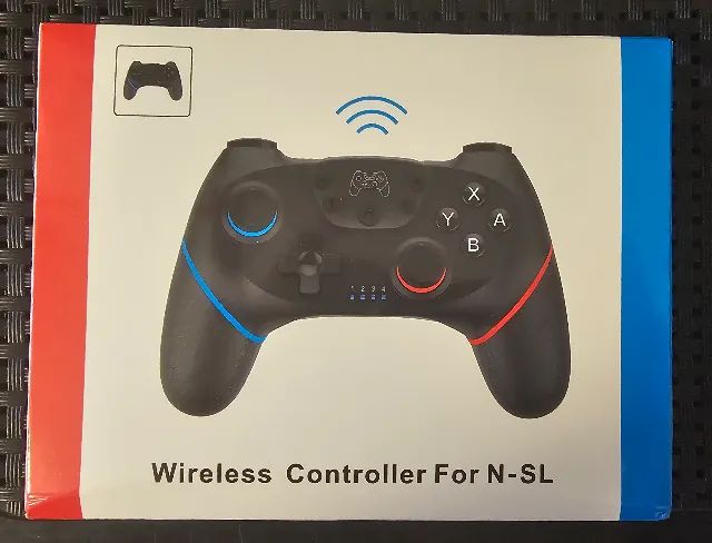Controle Wireless/Bluetooth p/ Nintendo Switch, PC, Steam e Steam Deck 