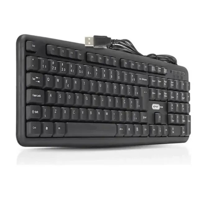 Teclado Para Pc Notebook Portugues Brasil Knup  - Foto 2
