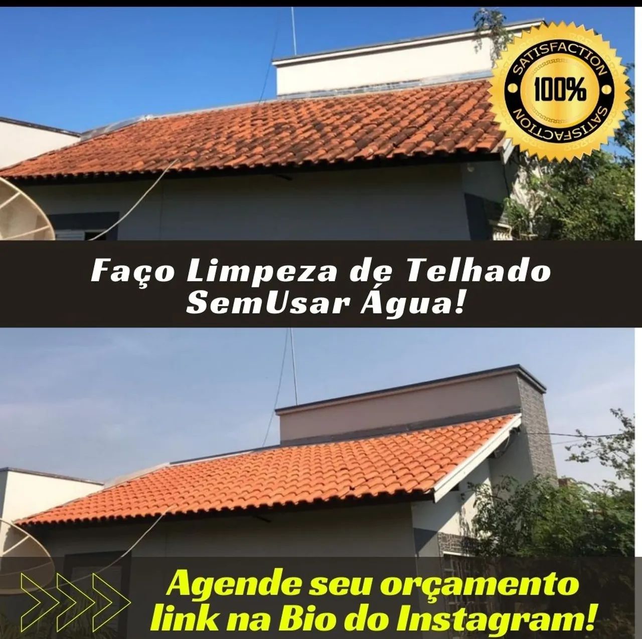 Limpeza e descontaminação de telhados sem usar água  - Foto 5