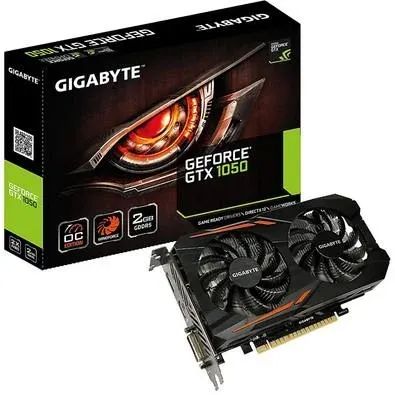 Placa de Vídeo Gigabyte NVIDIA GeForce GTX 1050 OC 2GB, GDDR5 