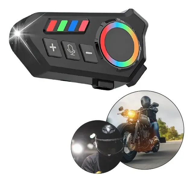 Fone De Ouvido Para Capacete Bluetooth Headset  Sem Fio