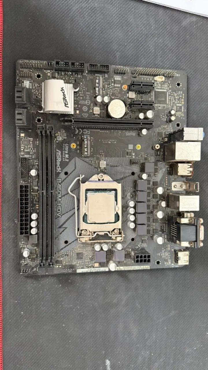 Kit Placa mãe B460m-hdv + i5 10400f + Memória DDR4 16gb 2666mhz - Foto 4
