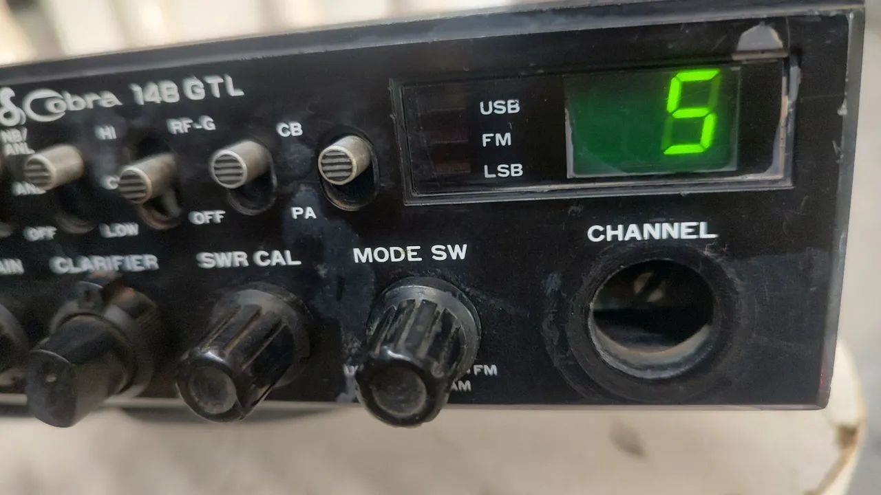 Rádio Cobra 148 GTL com bip da rede globo década de 1999 - Foto 2