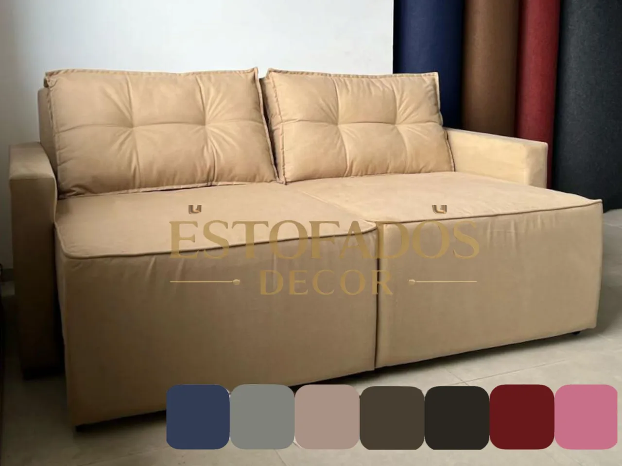 SOFA RETRÁTIL 1,7M DECOR