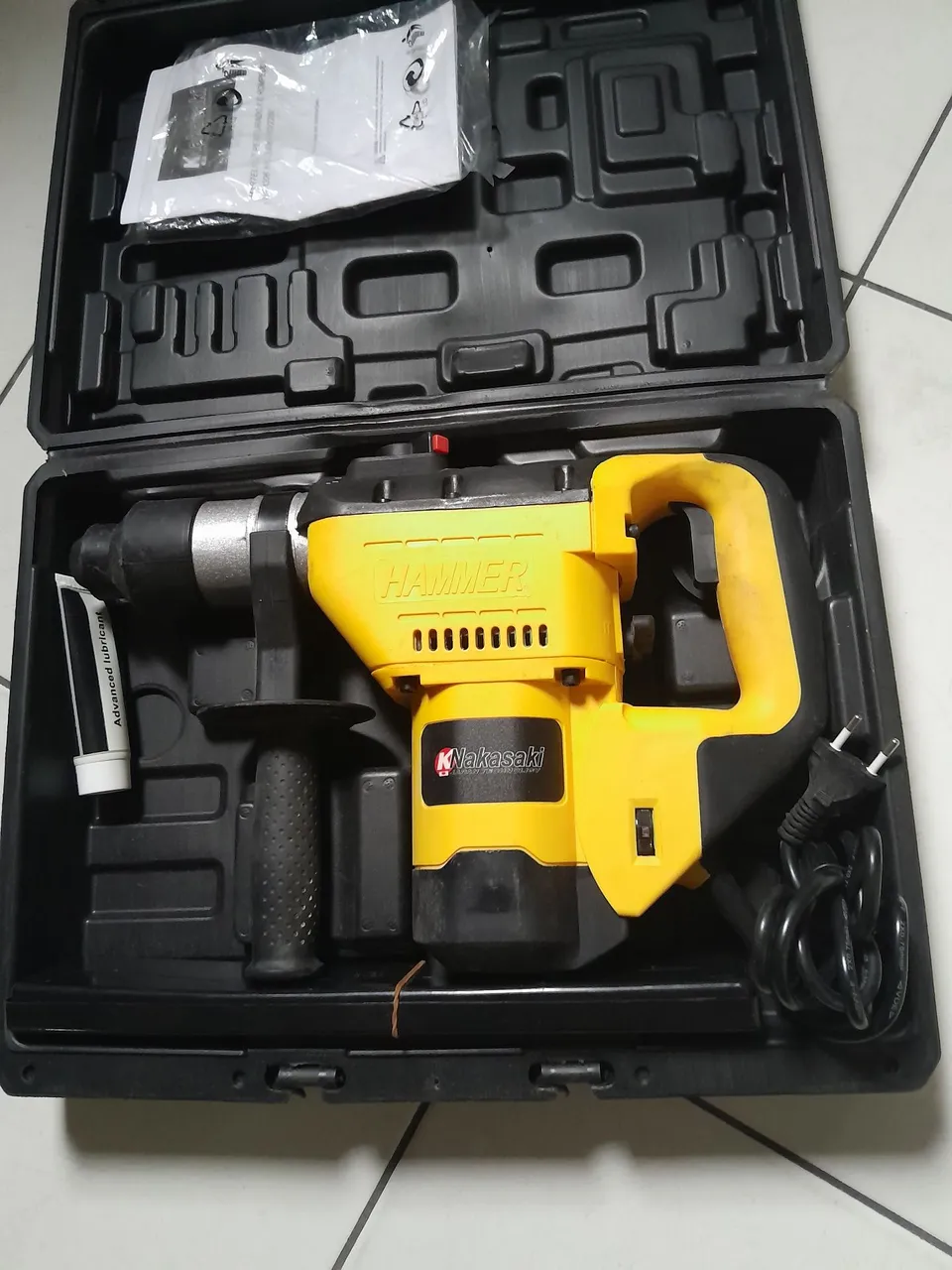 Martelo Perfurador Rompedor 1500W Nakasaki Hammer