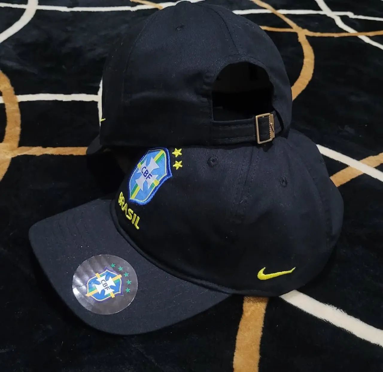 Boné Seleção Brasileira Nike Preto - Foto 2