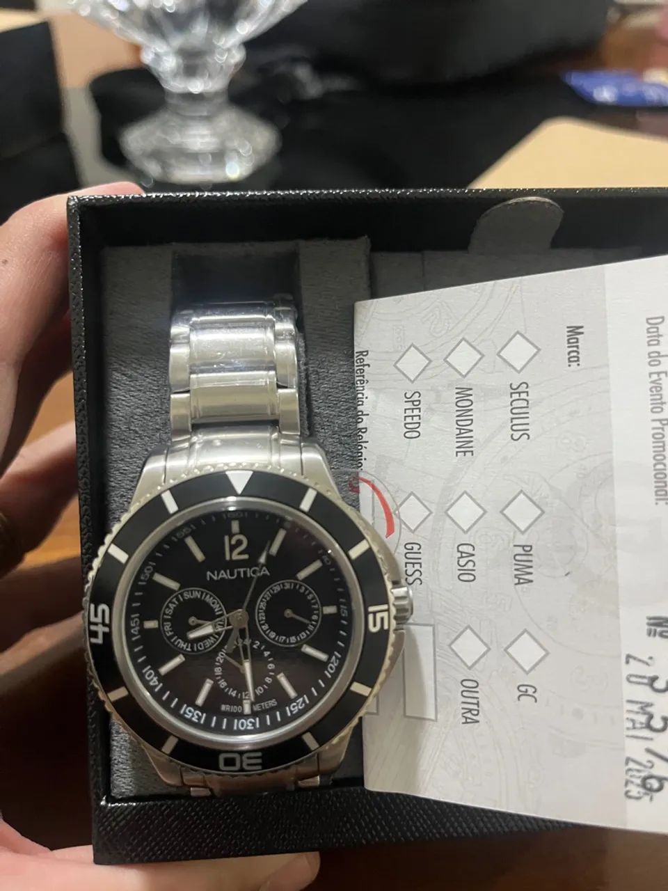 Relógio Nautica Masculino - Novo e Original