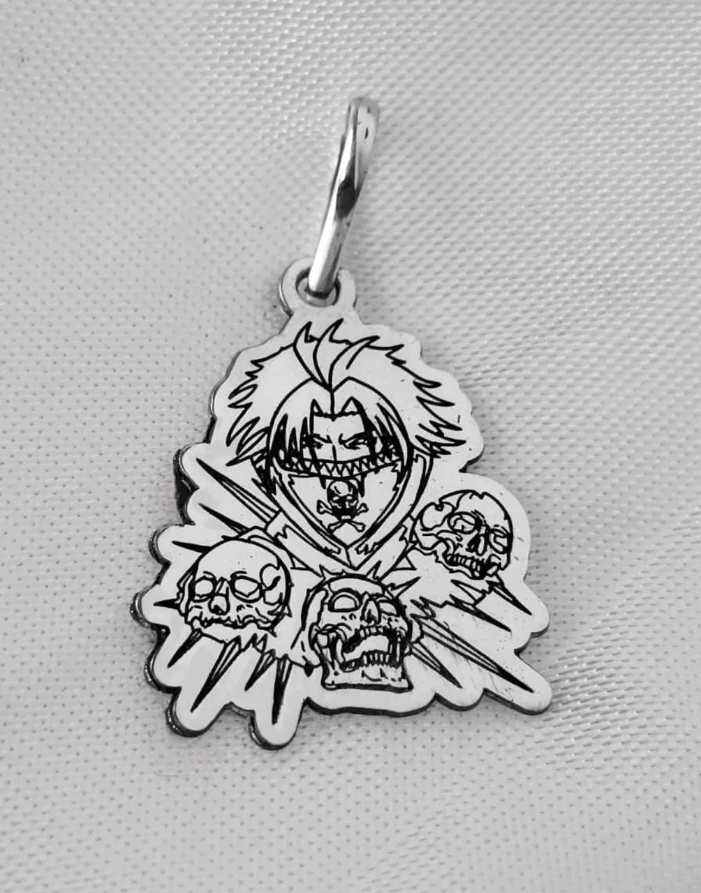 Pingente de Prata - Feitan (Hunter x Hunter) - Foto 3