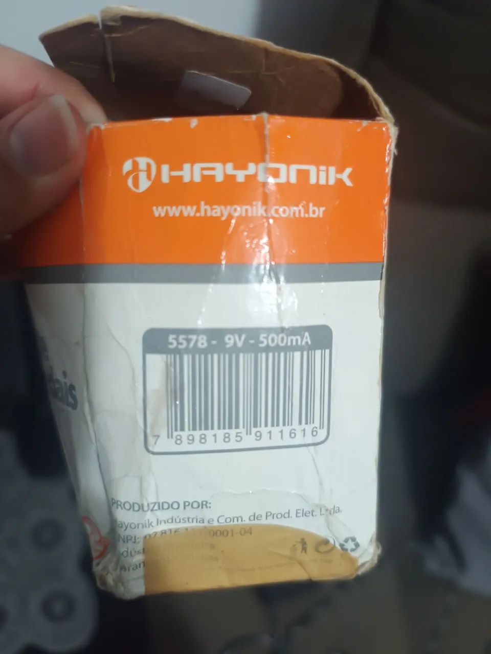 Fonte Hayonik FP 950 9V 500mA - Foto 4