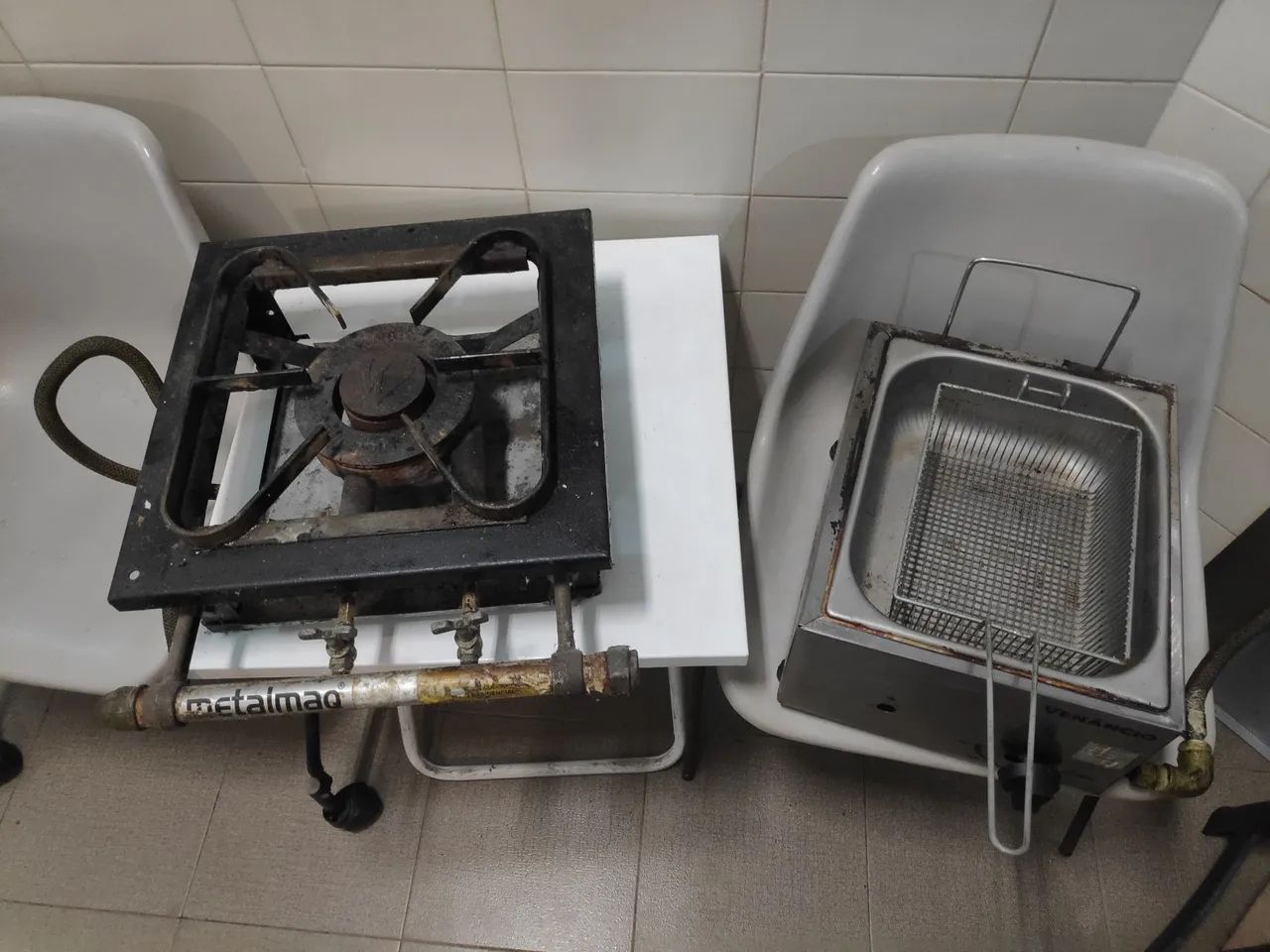 Fogão Industrial a gás botijão metalmaq dupla chama - Foto 4