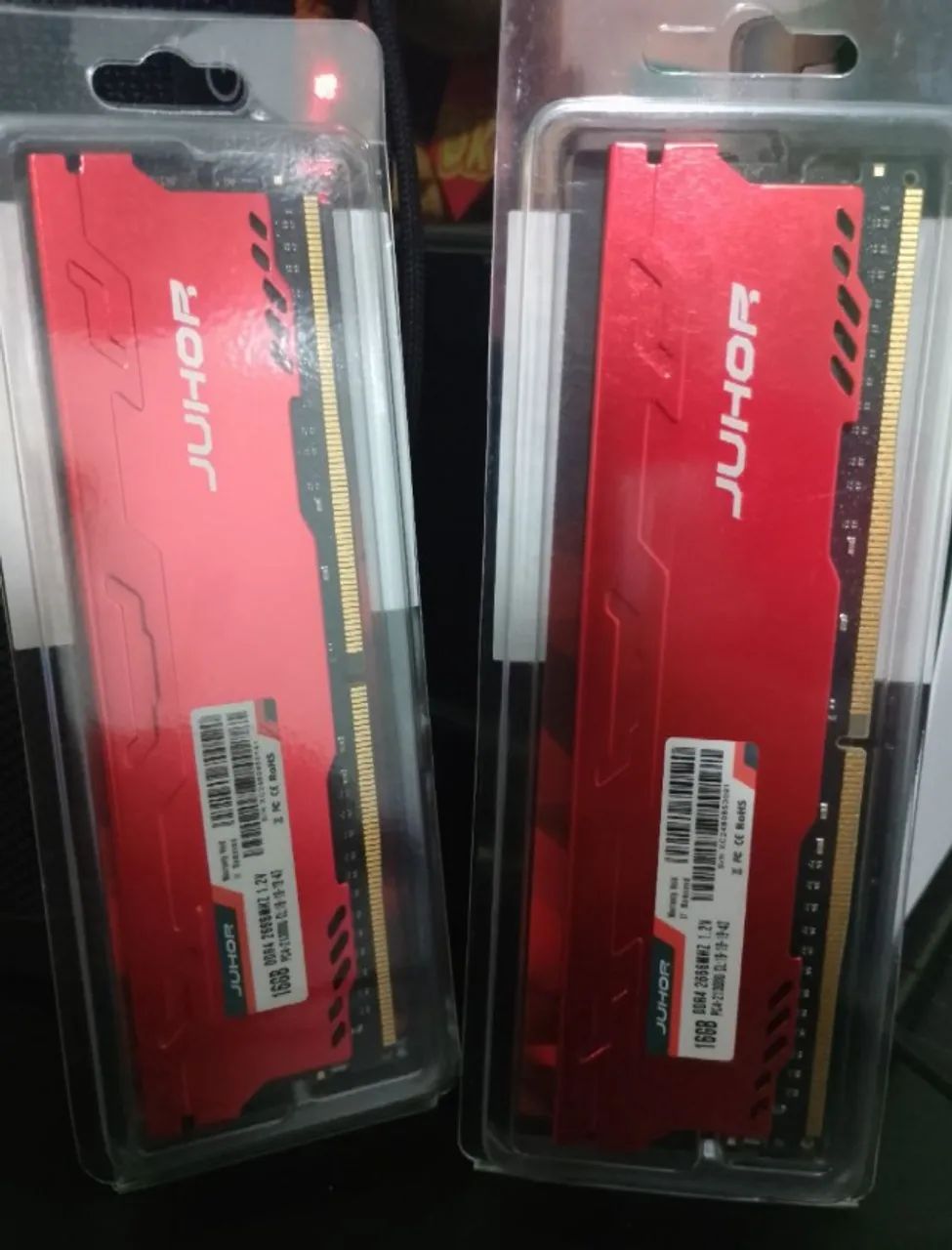 2x16gb Memória Ram DDR4 PC 3200mhz Intel/AMD. Leia - Foto 2