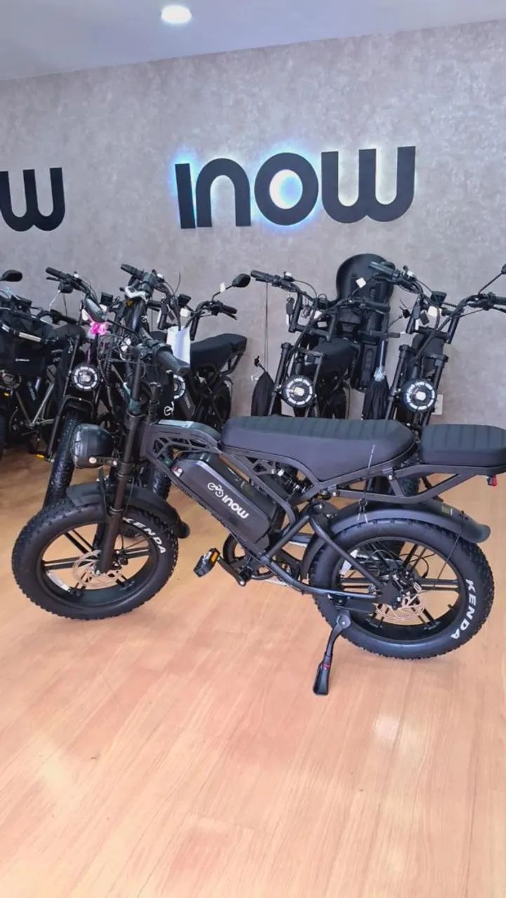 Bicicleta Elétrica V20 PRO INOW + 1 ANO DE GARANTIA E 1° REVISÃO ...