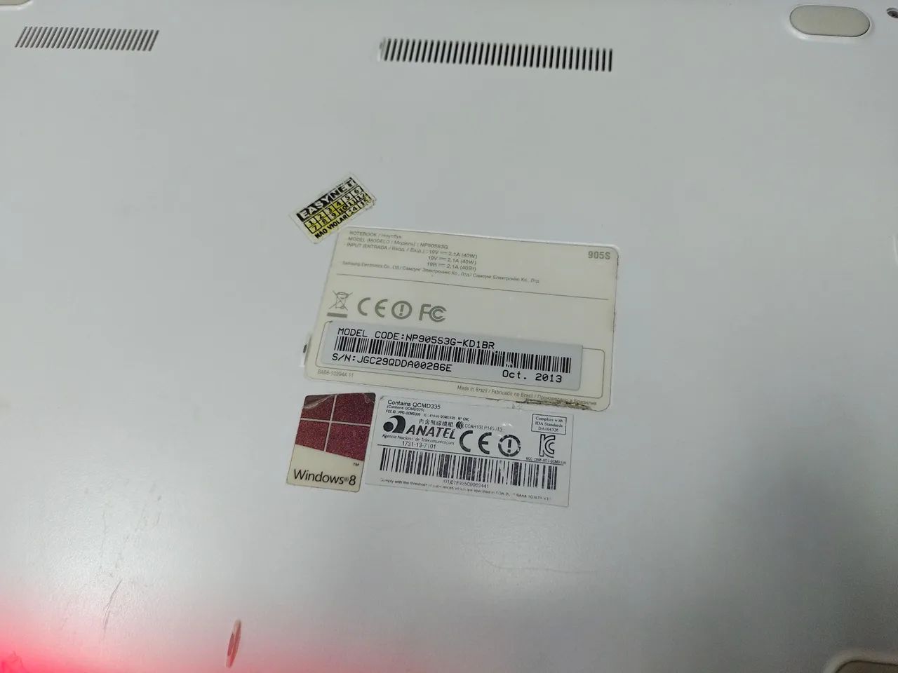 Lote 2 Notebooks Dell e Samsung, revisados, funcionando, windows 10. - Foto 2