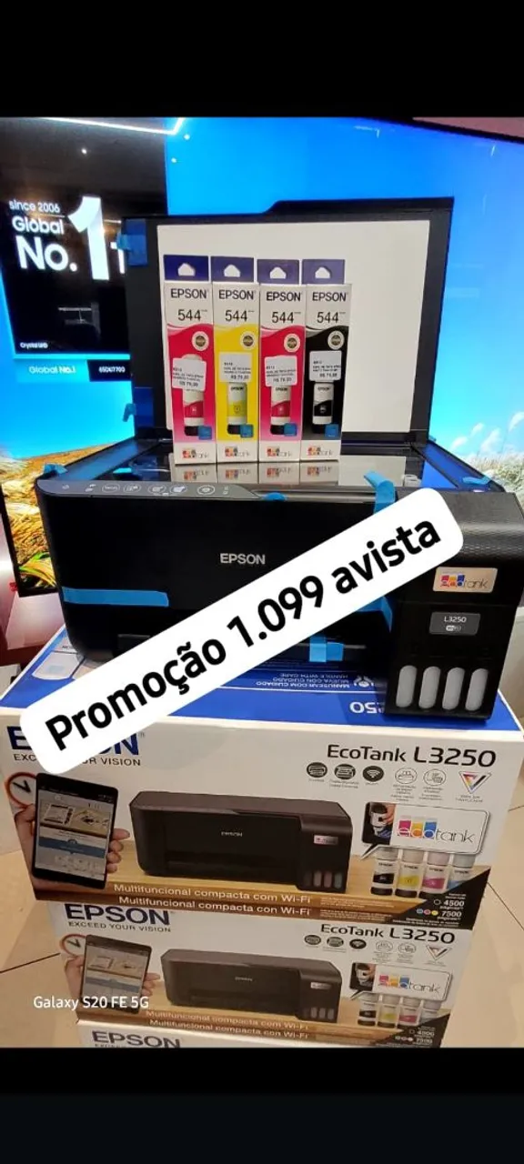 Epson EcoTank L3250 - Multifuncional com Wi-Fi - Promoção