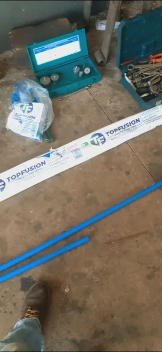 Rede de ar comprimido Ppr tubos polipropileno Topfusion