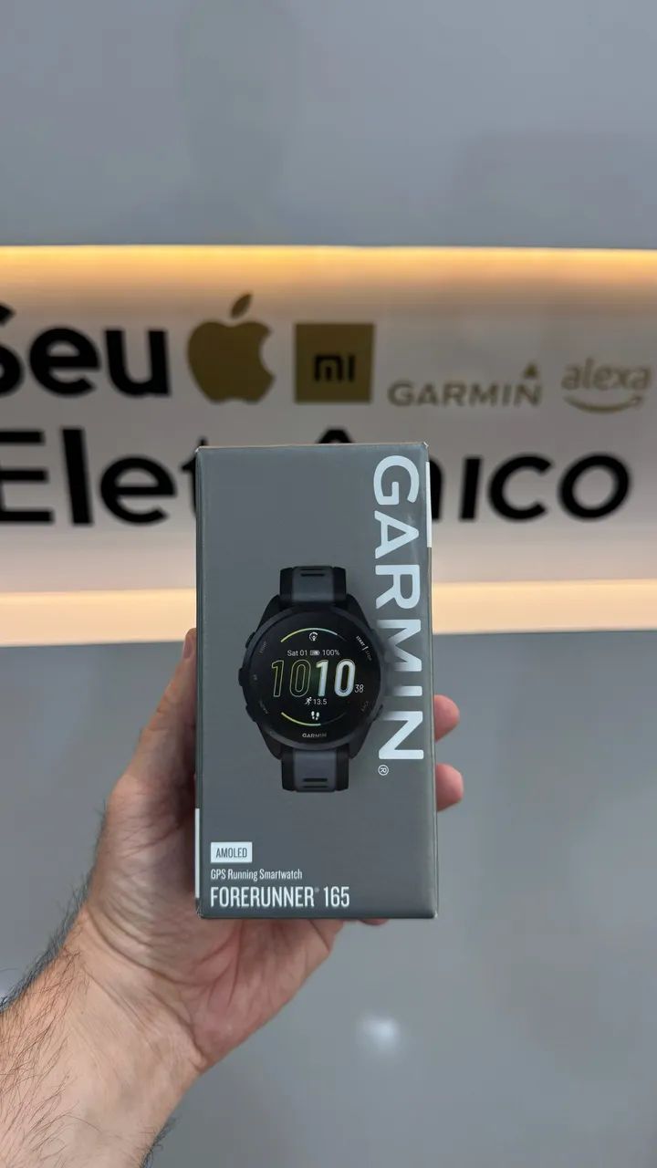 Garmin FR 165 Basic em 10x sem juros com 1 ano de Garantia