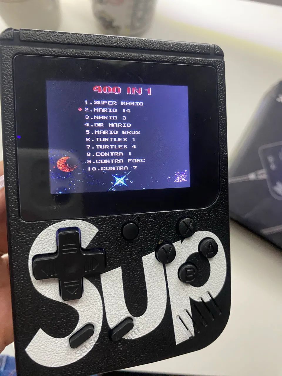 Mini Game Retrô Portatil Nintendo 400 Jogos - Foto 2