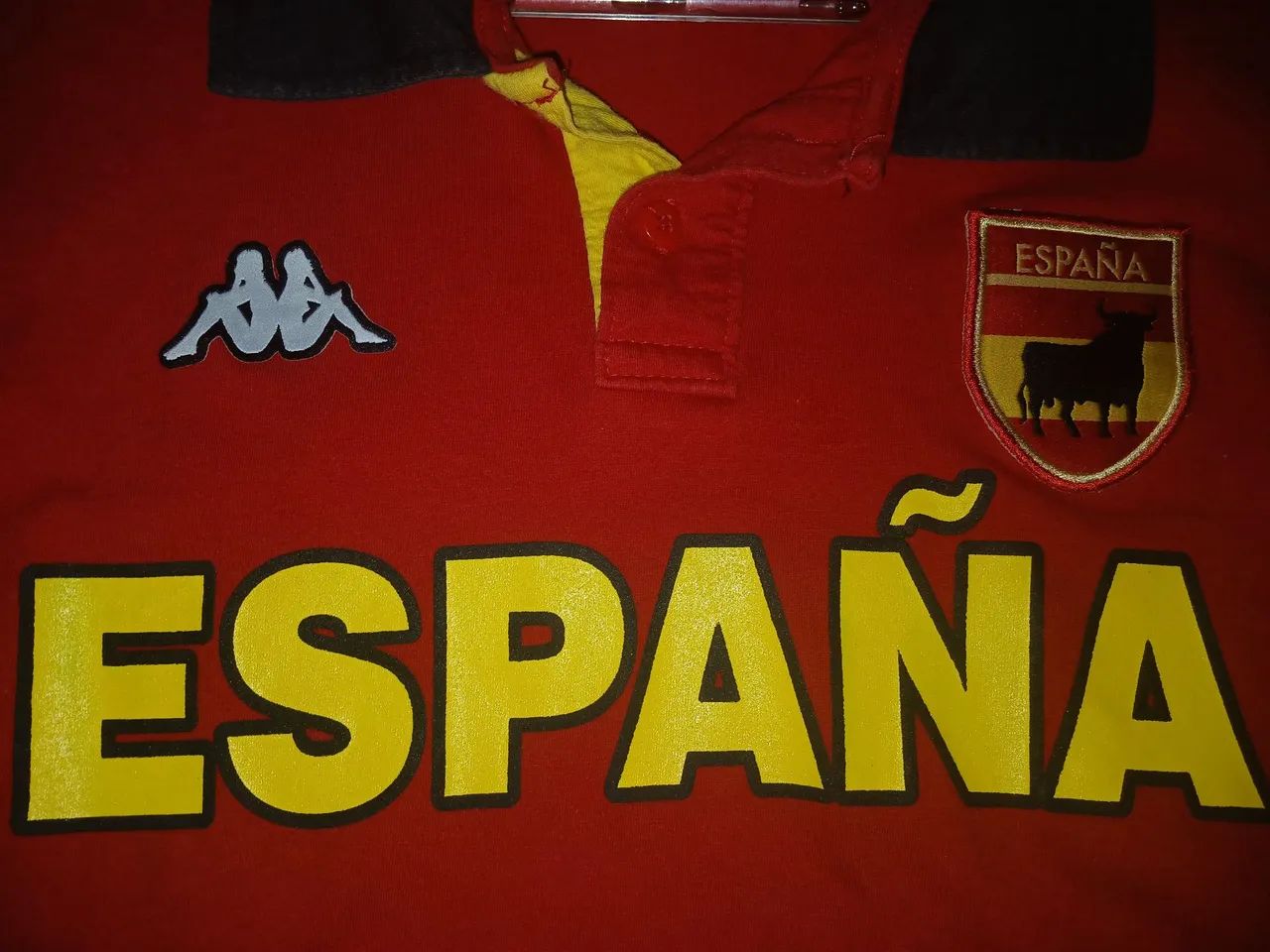 Camisa Polo kappa Espanha Original - Foto 3