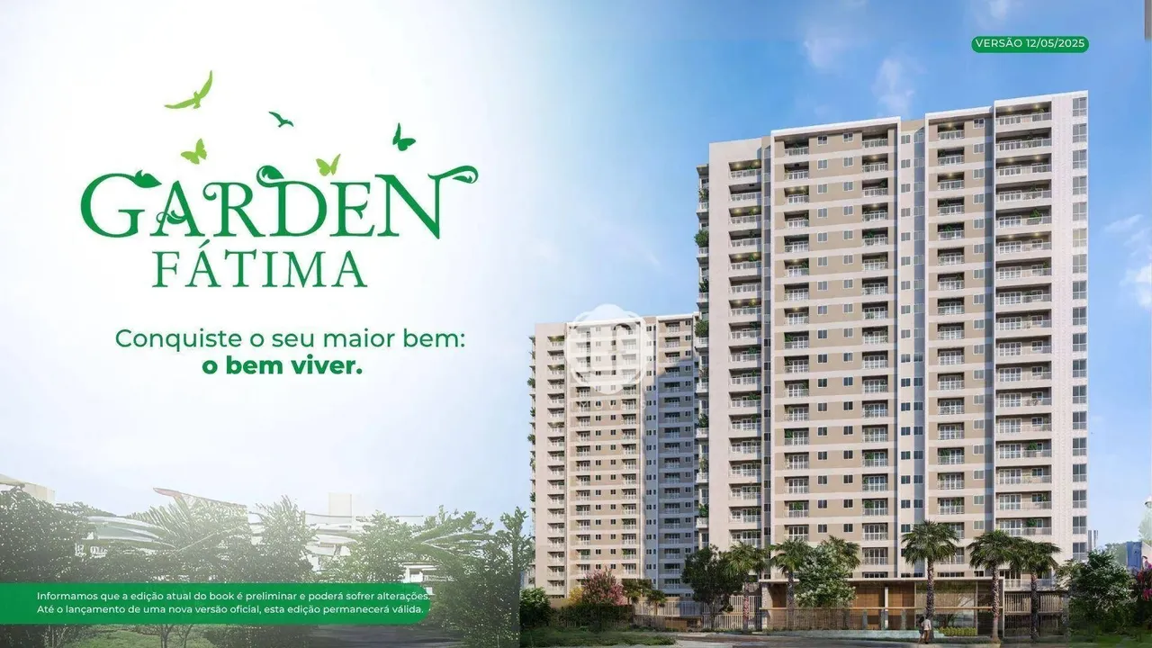 3 quartos com 2 suítes no Garden Fátima Conforto e exclusividade em um só lugar!