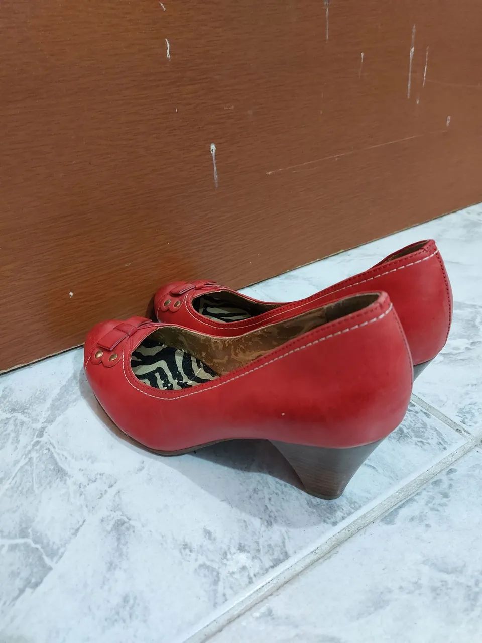 Sapato Vermelho - Marca Cravo&Canela - Foto 2