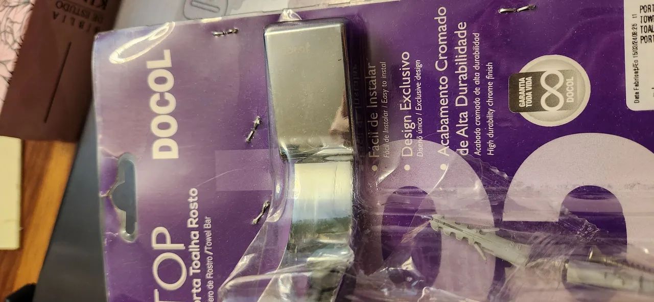 Porta Toalha Rosto DOCOL TOP - Foto 2