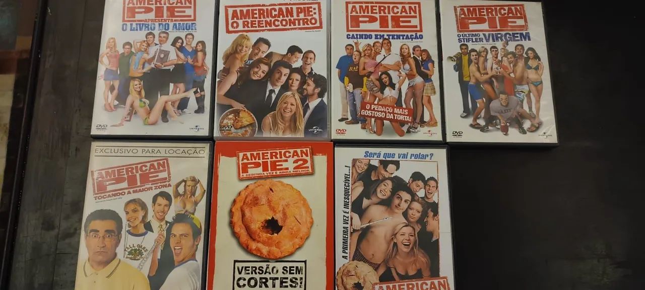 Coleção de DVDs American Pie - Todos os Filmes - Foto 2