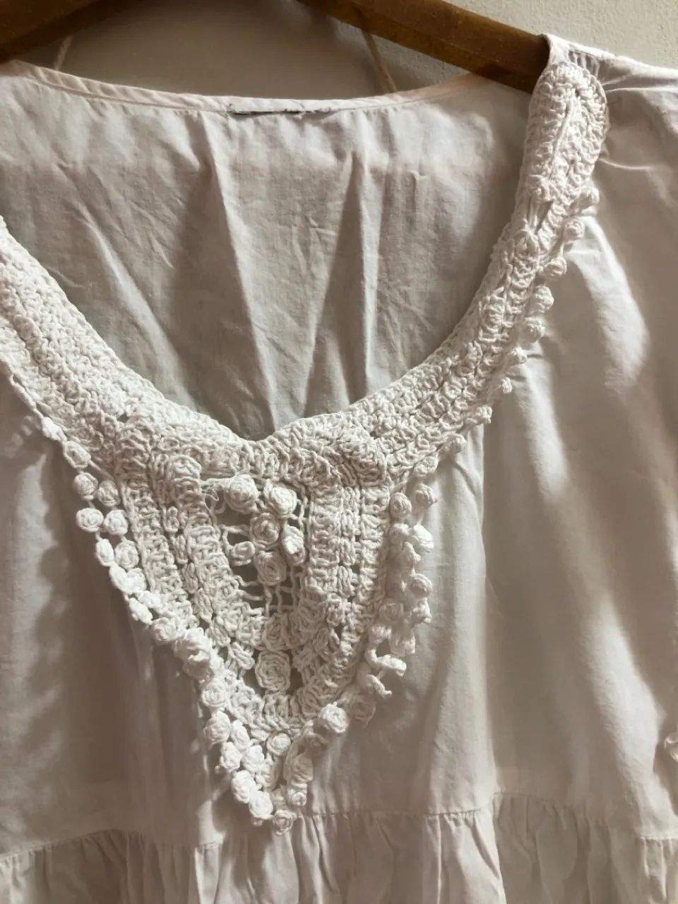 Bata branco de renda - Foto 2