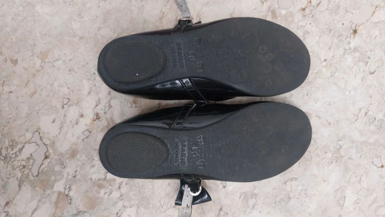 Sapatinho preto infantil - Foto 2