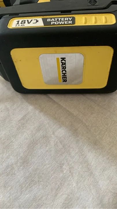 Vendo Lavadora De Pressão Karcher Turbo Portátil Bateria