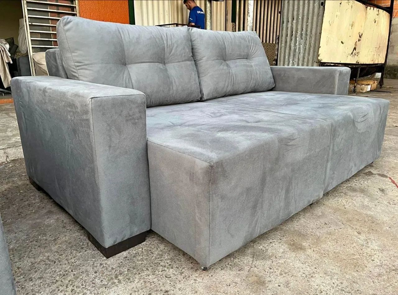 PROMOÇÃO SOFÁ RETRÁTIL 2 METROS  - Foto 3