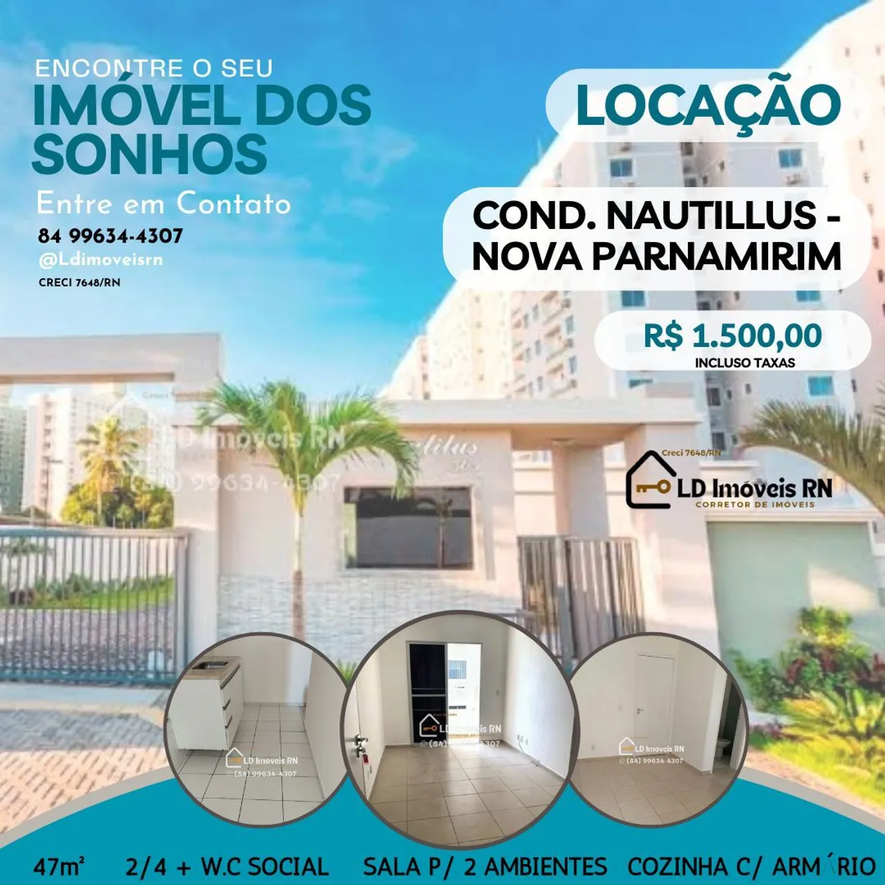 Alugo Imóveis Natal e Parnamirim<br>