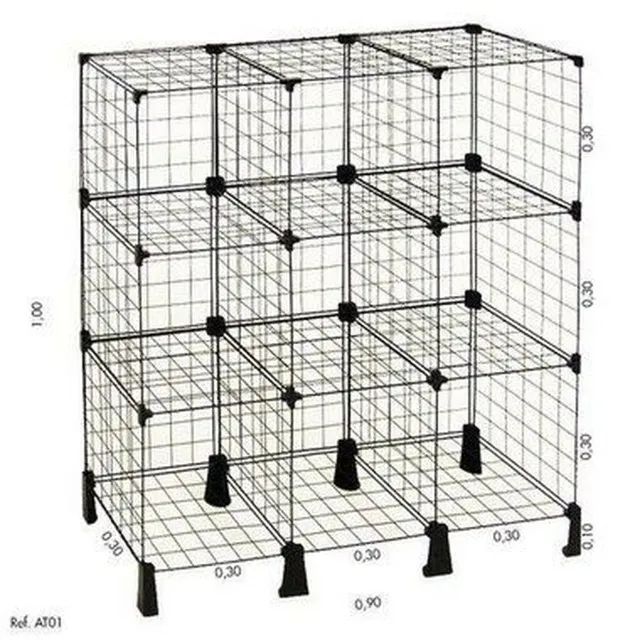 Balcão Aramado 0.30 x 0.90 x 1.00