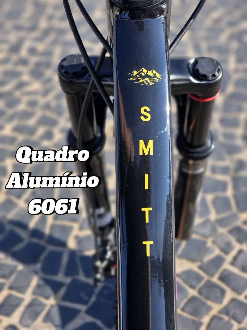 Bicicleta Aro 29 Alumínio MTB First 21v Microshift com Cabeamento Interno SOMOS LOJA - Foto 5