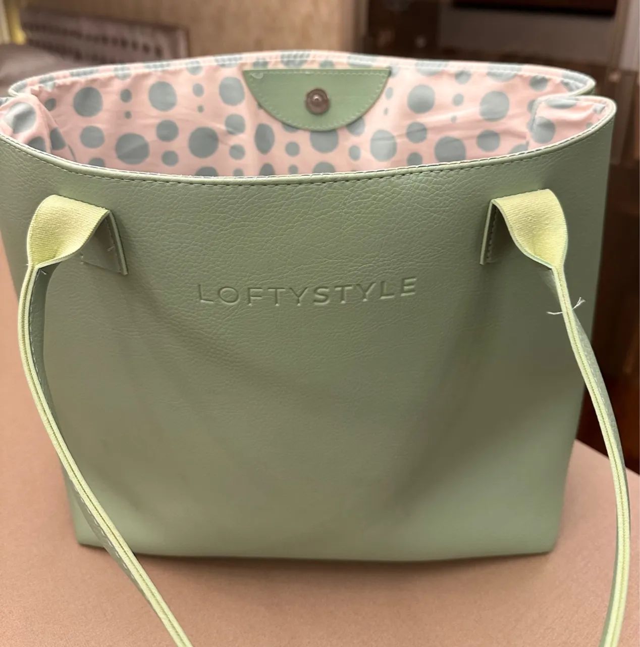 Bolsa Feminina Verde Loftystyle - Foto 3