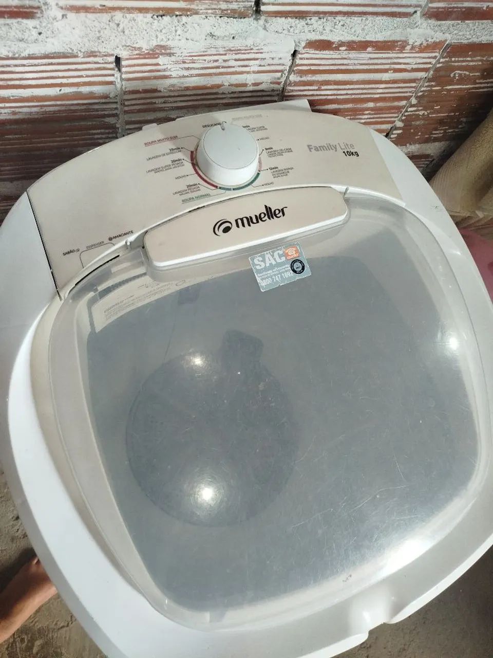 Máquina de lavar tanquinho 10 kls 